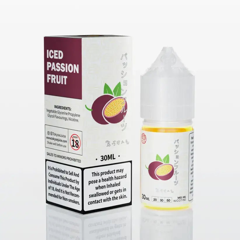 Iced Passion Fruit - Tokyo Nic Salt | 30ML | 30MG 50MG | La Dolce Vape Indian Vape