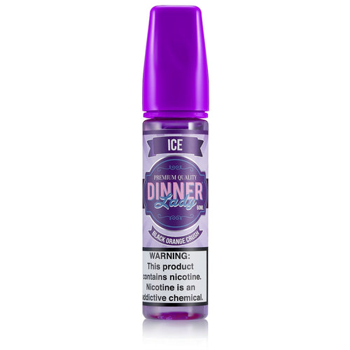 Black Orange Crush Ice by Dinner Lady | 60ML Vape Juice | Indian Vape Ninja | 3MG | 6MG Indian Vape Ninja