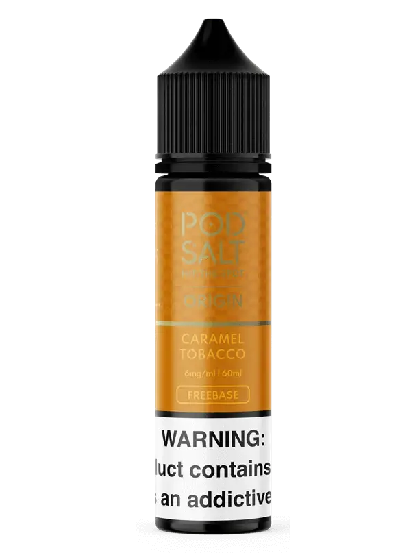 Caramel Tobacco - Origin Pod Salt | 60ML | 3MG 6MG | La Dolce Vape La Dolce Vape