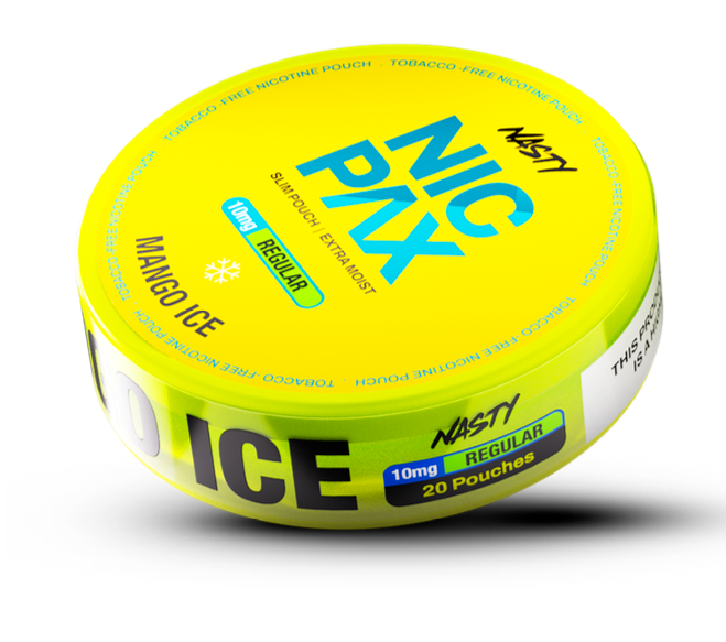Nicpax Nicotine Pouches - Nasty | 20pc | 4MG 6MG 10MG 12MG | La Dolce Vape