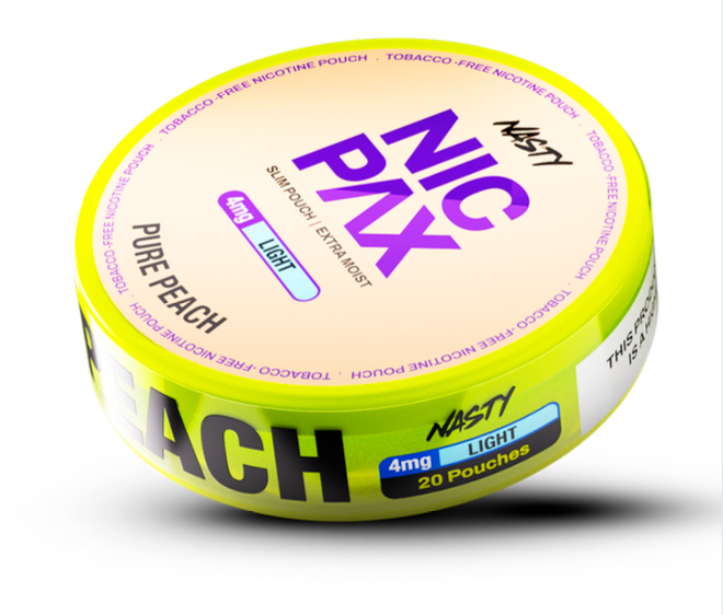 Nicpax Nicotine Pouches - Nasty | 20pc | 4MG 6MG 10MG 12MG | La Dolce Vape