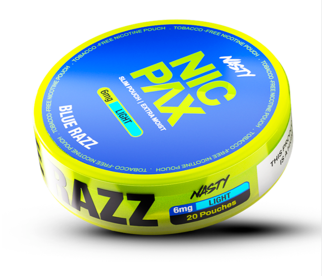 Nicpax Nicotine Pouches - Nasty | 20pc | 4MG 6MG 10MG 12MG | La Dolce Vape
