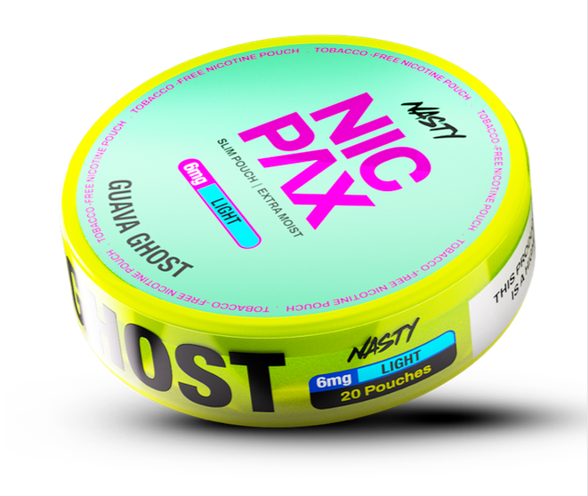 Nicpax Nicotine Pouches - Nasty | 20pc | 4MG 6MG 10MG 12MG | La Dolce Vape