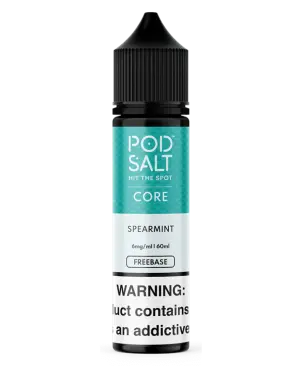 Spearmint - Core Pod Salt | 60ML | 3MG 6MG | La Dolce Vape La Dolce Vape