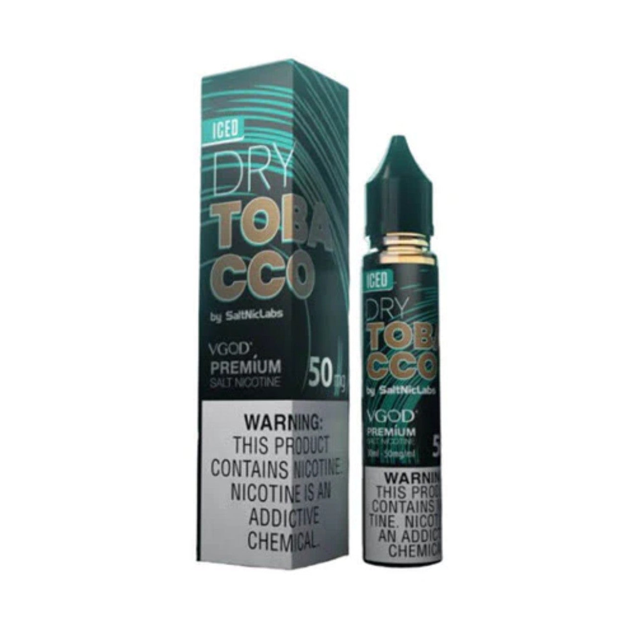 Iced Dry Tobacco - Vgod Salt | 30ML | 25MG 50MG | La Dolce Vape Indian Vape