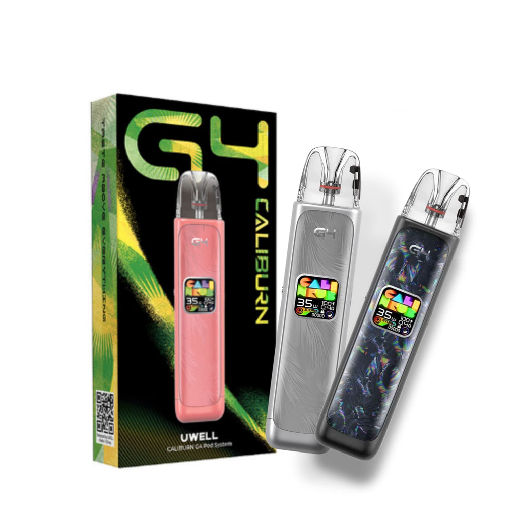 Uwell Caliburn G4 Pod Kit | 5-35Watt | 1300mAh | MTL & RDTL | La Dolce Vape Indian Vape