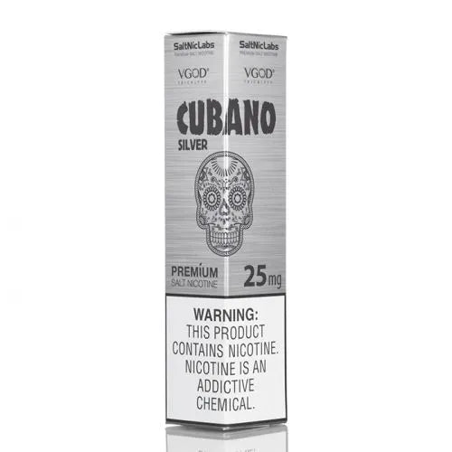 Cubano Silver - Vgod Salt | 30ML | 25MG 50MG | La Dolce Vape Indian Vape