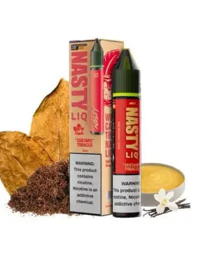 Nasty LIQ - Custard Tobacco | 30ML | 35MG 50MG | La Dolce Vape Indian Vape
