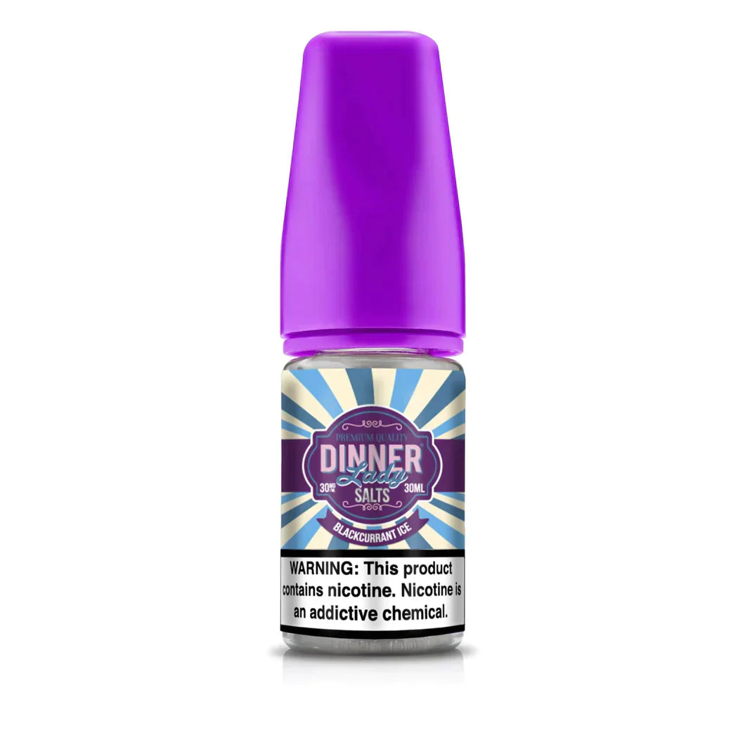 Dinner Lady - Blackcurrant Ice | 30ML | 20MG 30MG 50MG | La Dolce Vape Indian Vape