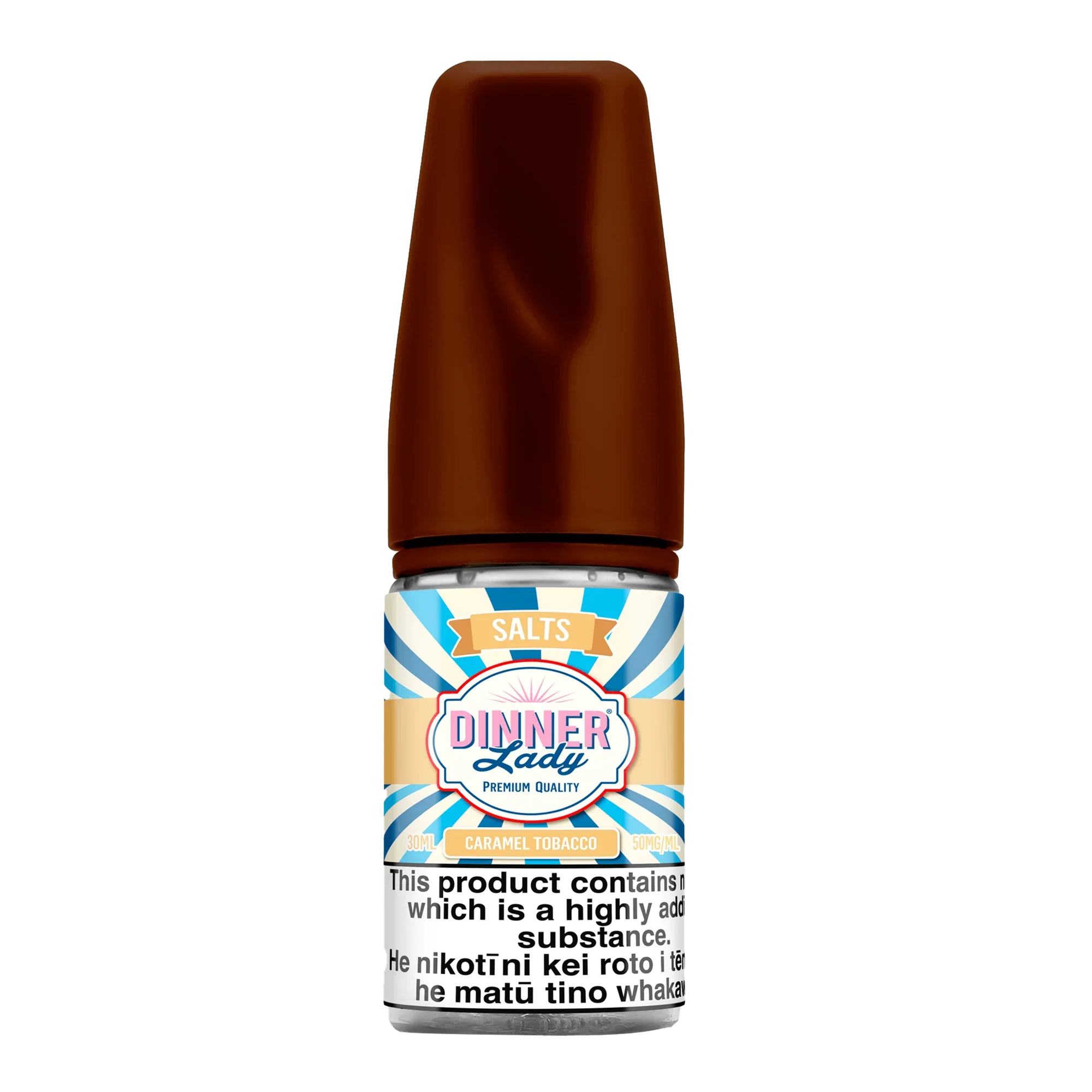 Dinner Lady = Caramel Tobacco | 30ML | 20MG | La Dolce Vape Indian Vape