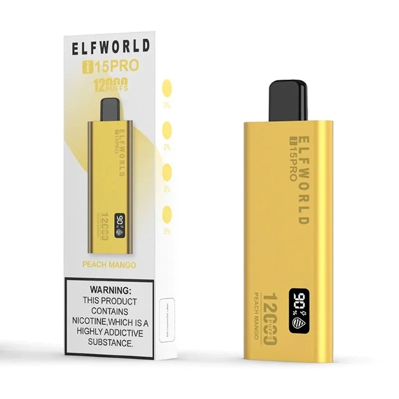 Elfworld i15Pro 12000 Puffs - Disposable | 18ML | 600mAh | La Dolce Vape Indian Vape