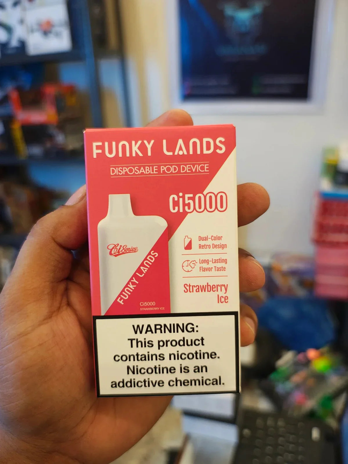 Funky Lands Ci5000 - Disposable | 5000 Puffs | 5% | La Dolce Vape - La Dolce