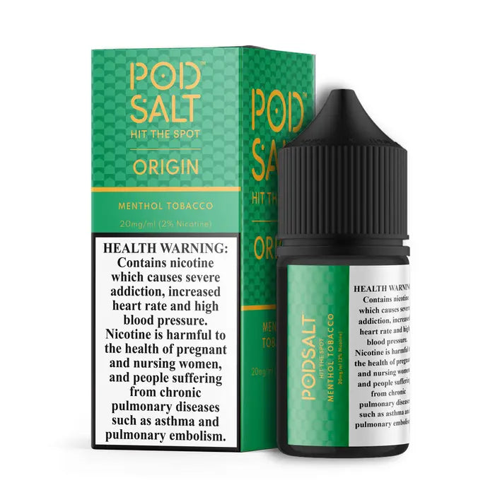 Menthol Tobacco - Pod Salt Nic salt | 30ML | 20MG 25MG 50MG | La Dolce Vape Indian Vape