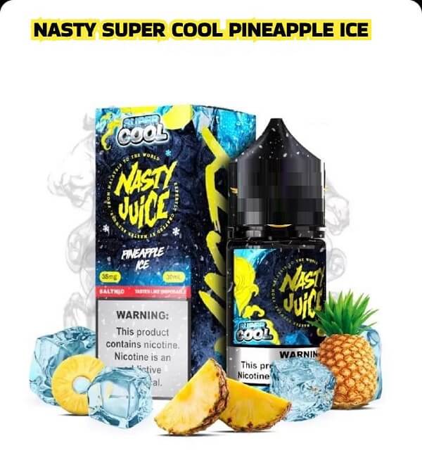 Pineapple Ice - Nasty Super Cool | 30ML | 35MG 50MG | La Dolce Vape Indian Vape