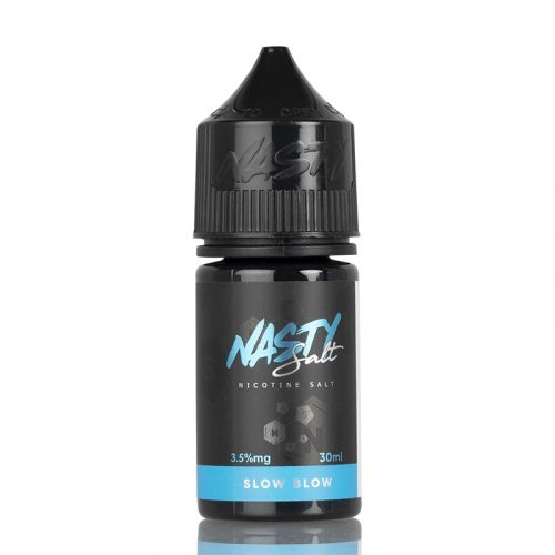 Slow Blow - Nasty Salt | 30ML Vape Juice | 35MG,50MG vape paradise india